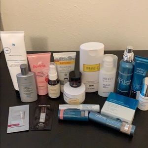High end and natural skin care